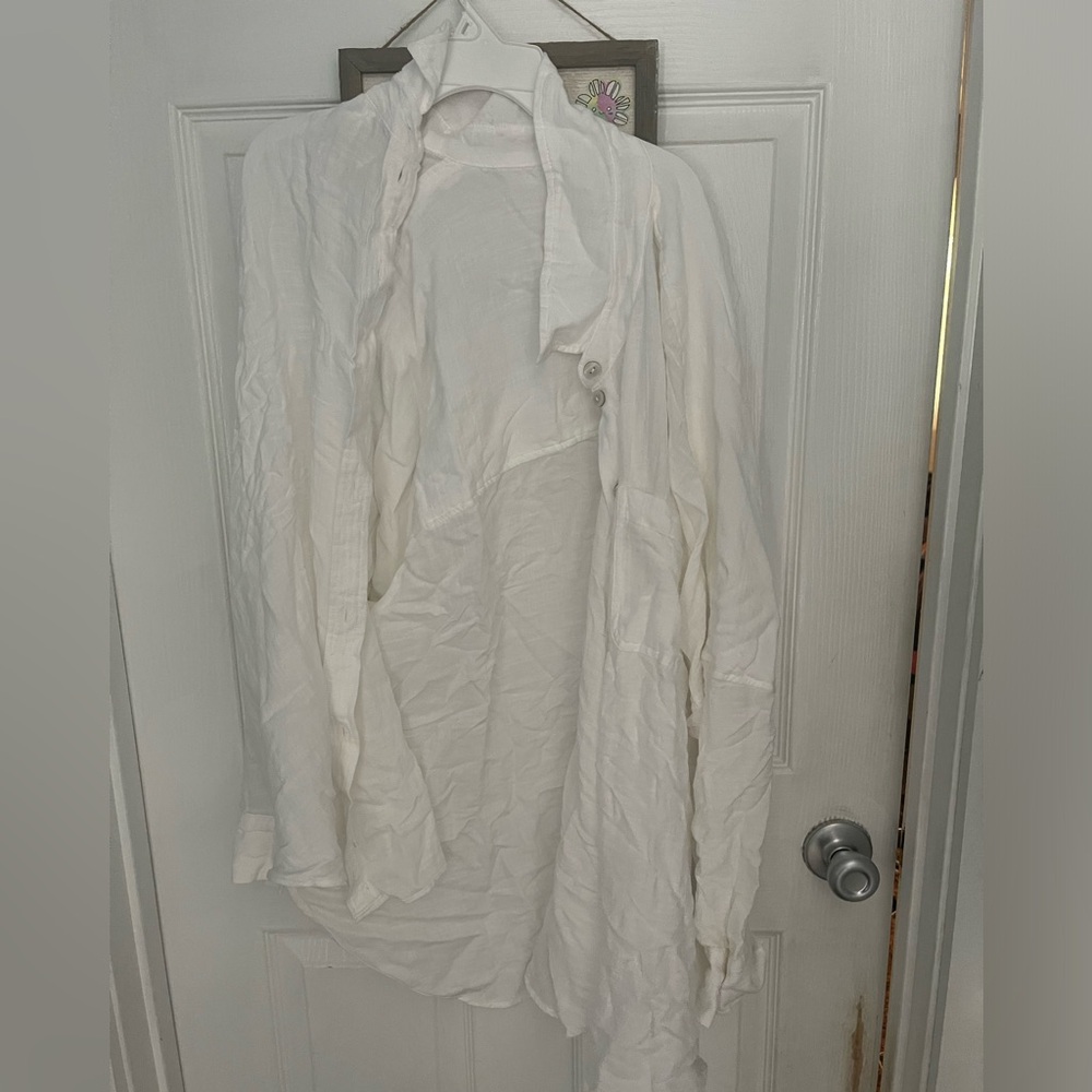 American Eagle button up